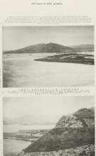 Two views of the harbor of Port Arthur, A distant view of the harbor of Port Arthur from the W. of