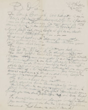 Letter to Mien Cambier van Nooten, letter, writer (clerical worker): Dick Ket, Bennekom,