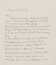 Letter to Willem Bogtman, letter, writer (clerical worker): Richard Nicolaüs Roland Holst, Paris,