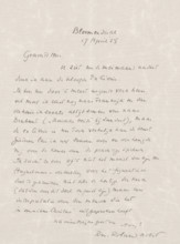 Letter to Wolbert J. Vroom, letter, writer (clerical worker): Richard Nicolaüs Roland Holst,