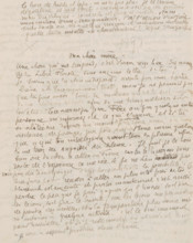 Letter to Héloïse Bernard-Bodin, letter, Letter dated 1898 in later hand., writer (clerical