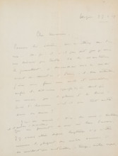Letter to Philip Zilcken, letter, writer (clerical worker): Simonne Ratel, Megève, 1929-02-27,