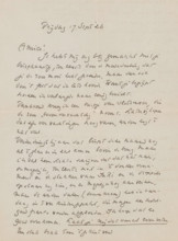 Letter to Willem Bogtman, letter, watermark, writer (clerical worker): Richard Nicolaüs Roland