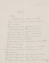 Letter to Willem Bogtman, letter, Dated June 1925? in later hand., writer (clerical worker):