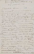Letter to esquire Hendrik Teding van Berkhout (1879-1969), letter, writer (clerical worker): Etha