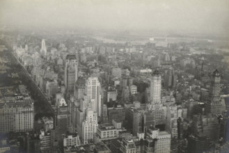 New York from RCA building uptown, New York seen from the RCA Building (now GE Building), part of