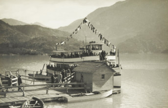 The Little Boat JD Ross, A boat on a lake at an unknown location in the United States, photograph,