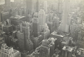 New York from RCA building, New York seen from the RCA Building (now GE Building), part of the