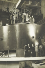 Water turbo of the Diablo Dam, Washington state, United States, Large water turbo 90, 000 kva