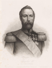Portrait of Charles V of Sweden, print, printmaker: Pierre Guillaume Metzmacher, France, printer