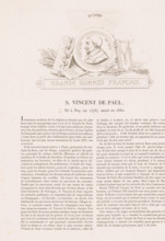 Portrait of Vincentius a Paulo, S. Vincent de Paul, Gallery of medals with French greats, Galerie