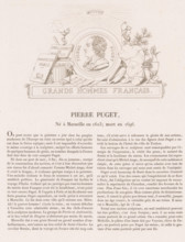 Pierre Puget, Portrait of Pierre Paul Puget, Galerie métallique des grands hommes français, Gallery