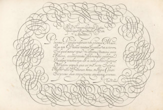Writing example: DD Francisco Lansbergio, Thrésor litéraire, Spieghel der rijkonste, print, album