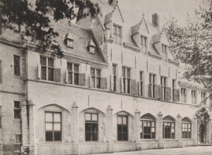 View of the Abbey of Middelburg from the inner courtyard, Former residence of the abbot, Ancien