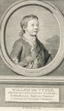 Portrait of William V, Prince of Orange-Nassau, print, printmaker: Jacob Houbraken, Amsterdam,