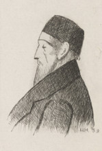Portrait of Carel August Gunkel, print, inscription: 'portrait of General Gunkel', printmaker: Jan