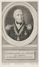 Portrait of Gerrit Verdooren van Asperen, print, printmaker: Dirk Sluyter, Amsterdam, after