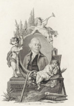 Portrait of Jan Gildemeester Jansz, print, Portrait of the Amsterdam art lover Jan Gildemeester