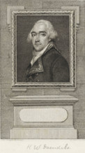 Portrait of Hendrik Willem Daendels, print, Portrait of the Dutch General Hendrik Willem Daendels.,