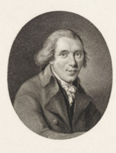 Portrait of Pieter Nieuwland, print, professor of mathematics and astronomy., inscription: 'Pieter