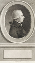Portrait of Cornelis van Lennep, print, bailiff and sheriff of the Diemermeer., printmaker: Reinier