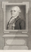 Portrait of Jan Hendrik van Kinsbergen, print, Portrait of the Dutch Admiral Jan Hendrik van