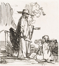Christ appears to Mary Magdalene (Noli me tangere), Various thoughts engraved in copper after the