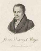 Portrait of Jacob van Oosterwijk Bruyn, print, humorous poet in Amsterdam., printmaker: Philippus