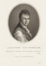 Portrait of Alexander van Humboldt, print, physicist and botanist., FMP 2650-b, printmaker: