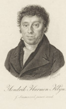 Portrait of Hendrik Harmen Klijn, print, Portrait of the Amsterdam poet and sugar refiner Hendrik