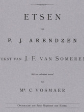 Cover for 'Moderne Kunst in Nederland. Etchings by PJ Arendzen, text by JF Someren', issue 29,