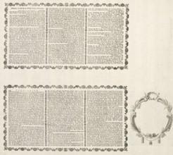 Explanation accompanying the allegory in honor of the King of Prussia for the restoration of the