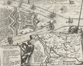Swedish redoubt on the Weichsel River near Danzig, approximately nine miles from Danzig, 1626,