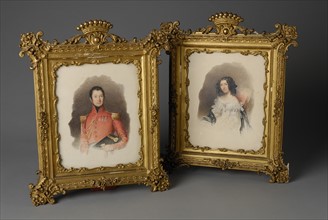 Portraits du Marquis et de la Marquise de Jobal