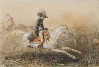 A. Raffet, "Bonaparte à cheval"
