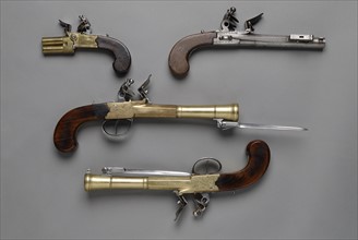 Pistolets 1ère moitié du 19e siècle