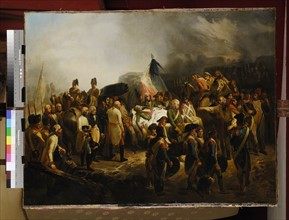 Les funérailles du général Marceau en 1796