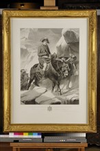 Paul Delaroche (d'après), " Le Général Bonaparte Franchissant les Alpes "