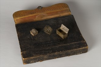 Portefeuille écritoire à soufflet, 1791