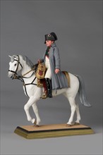 Fouillé, "L'Empereur Napoléon 1er à cheval, en redingote"