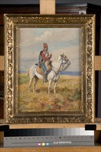 Desvareux, "Le hussard à cheval", 1802