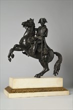 Ecole française, "Napoléon à cheval"