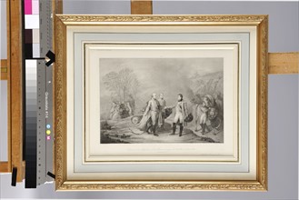 Antoine-Jean Gros (d'après), Entrevue de Napoléon et de François II après la bataille d'Austerlitz, 4 Décembre 1805