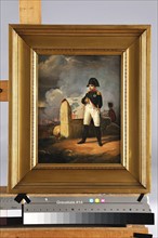 Ecole française du 19e siècle, L'empereur Napoléon 1er à Charleroi avant la bataille de Ligny (16 juin 1815)