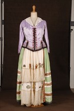 Costume de théâtre : robe style Louis XIV