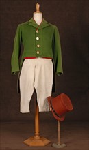 Costume de théâtre : costume d'homme de chasse 1830