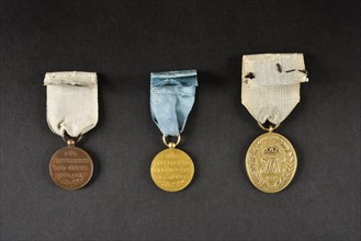 Trois médailles d'honneur de Westphalie (revers)