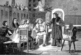Deutscher Bauernkrieg, 1524-1526, Karlstadt und Luther in Jena / German Peasants War, 1524-1526, Karlstadt and Luther in