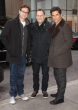**FILE PHOTO** Dave Coulier Announces Cancer Battle On Live TV. NEW YORK, NY - JANUARY 28: Bob Saget, Dave Coulier, John