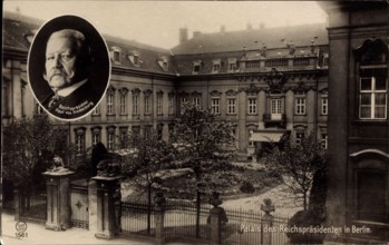 Berlin Palast des Reichspräsidenten von Hindenburg Portrait AUFNAHMEDATUM GESCHÄTZT
